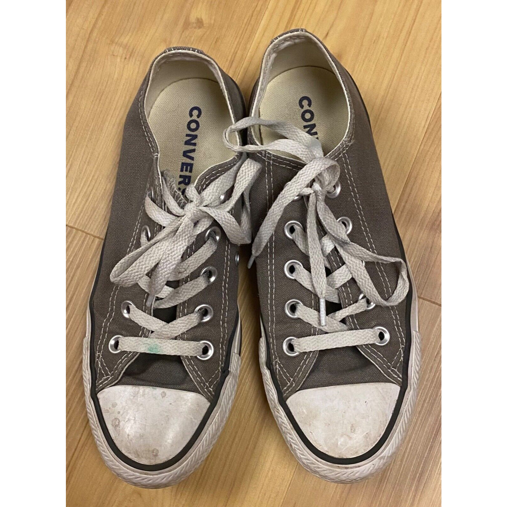 Converse Women's Sz 6 Men's 4 All Star Low Top Gray Sneakers Shoes Unisex